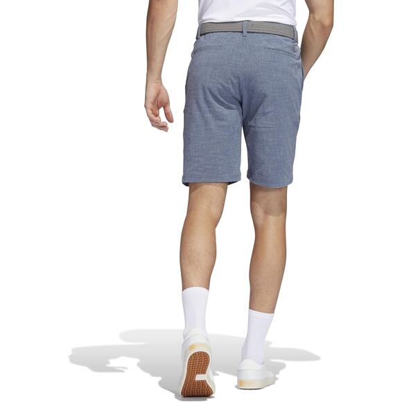 NWT Adidas Crosshatch Golf Shorts in Crew Navy Size 38 - Picture 3 of 8